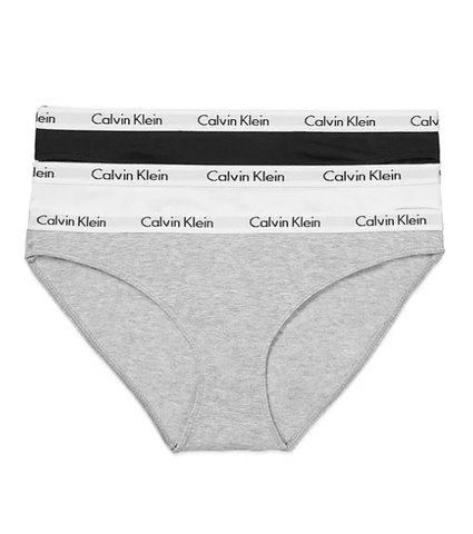 Calvin Klein Underwear Carousel Logo Cotton 3-Pack Bikini