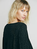 Free People Tambourine Tee Black
