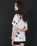 Hye Park and Lune Stella Short Sleeve White/Navy