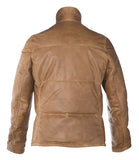 SCHOTT NYC Cowhide Puffer Jacket 514D Rust
