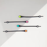 HICKIES Black Sprinkles Shoelaces