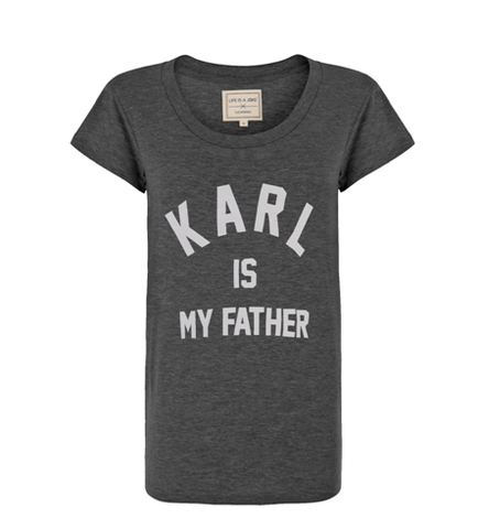 Eleven Paris Farlaman W Karl If My Father T-shirt