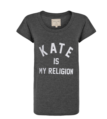 Eleven Paris Fatwom W Kate Is My Religion T-shirt