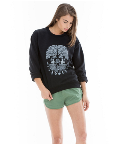 Obey Roots Black Sweatshirt