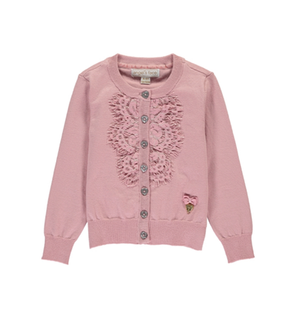 Angels Face Vintage Rose Bib Lace Cardi