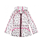 Kenzo Kids Unisex Allover Printed Raincoat Multicolor