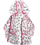 Kenzo Kids Unisex Allover Printed Raincoat Multicolor