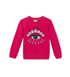 Kenzo Kids Fuchsia Kj15048 Eye Sweatshirt