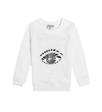 KENZO KIDS Kl15168 Eye Sweatshirt White