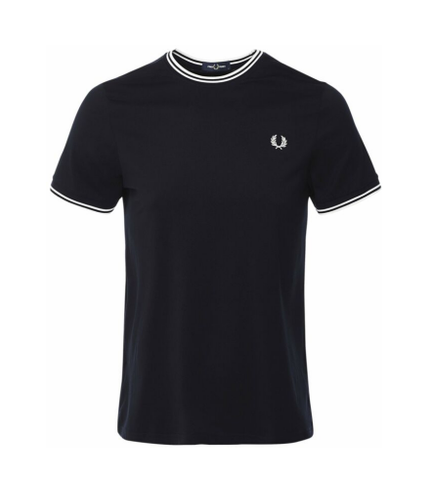 Fred Perry Twin Tipped T-Shirt Navy